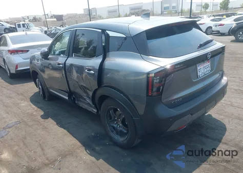 2025 Nissan Kicks Sv z USA, uszkodzony, nr VIN 3N8AP6CA1SL385246